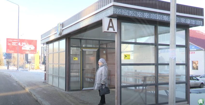 Теплые остановки в Костанае начали обслуживать